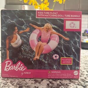 Barbie Pink Kids Tube Float Set